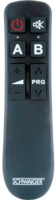 Schwaiger UFB1000 533 univerzalna daljinski upravljalnik črna
