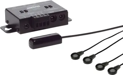 IR nadzor 10 - infrardeči podaljšek, LED diode (lepilne), 4 naprave, največ 300 m, zelo majhen sprejemnik Marmitek IR Control 10 IR razširitev 10 m čr