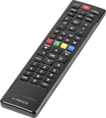 VIVANCO pripravljen nadomestni daljinski upravljalnik za Grundig Vivanco RR 280 Grundig daljinski upravljalnik črna