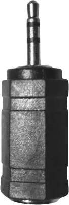 Adapter za stereo slušalke - 3\,5 mm vtičnica do 2\,5 mm vtiča\, črna LogiLink CA1103  klinker avdio adapter  črna