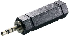 SpeaKa Professional-Audio adapter\, 3.5mm moški JACK konektor/6.3mm ženski JACK konektor