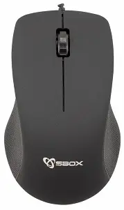 Miška SBOX optična USB M-958 črna