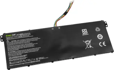 Green Cell akumulator prenosnega računalnika AC14B3K AC14B7K AC14B8K 15.2 V 2100 mAh Acer