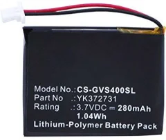 Beltrona akumulatorska navigacijska naprava Nadomešča originalno baterijo (original) PL482730\, YK372731 3.7 V 280 mAh