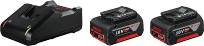 Bosch Professional 2x GBA 18V 4.0AH + GAL 18V-40 Professional 1600A019S0 akumulator in polnilec orodja  18 V 4 Ah Li-Ion