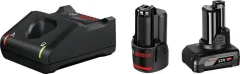 Bosch Professional GAL 12V-40 + 1x GBA 12V 2.0Ah + 1x GBA 12V 4.0Ah 1600A01NC9 akumulator in polnilec orodja  12 V 2 Ah\, 6 Ah Li-Ion