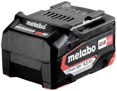 Metabo Li-Power Akkupack 18 V - 5\,2 Ah ''AIR COOLED'' 625028000 akumulatorsko električno orodje  18 V 5.2 Ah Li-Ion