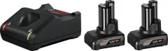 Bosch Professional GAL 12V-40 +2x GBA 6.0Ah 1600A01B20 akumulator in polnilec orodja  12 V 6 Ah Li-Ion