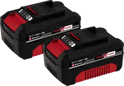 Einhell PXC-Twinpack 4 Ah Power X-Change 4511489 akumulatorsko električno orodje  18 V 4 Ah Li-Ion