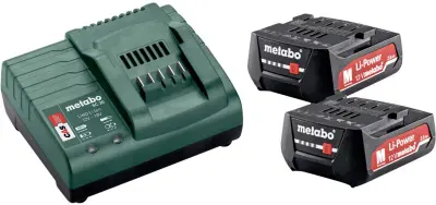 Metabo Basic-Set 12V 2 x 2.0 Ah 685300000 akumulator in polnilec orodja  12 V 2 Ah Li-Ion