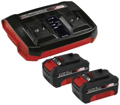 Einhell Power X-Change PXC-Starter-Kit 2x 4\,0Ah & Twincharger Kit 4512112 akumulator in polnilec orodja  18 V 4.0 Ah Li-Ion