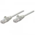 INTELLINET 318228 RJ45 Patch kabel cat 5e U/UTP 1 kos 0.50 m omrežni kabel siv