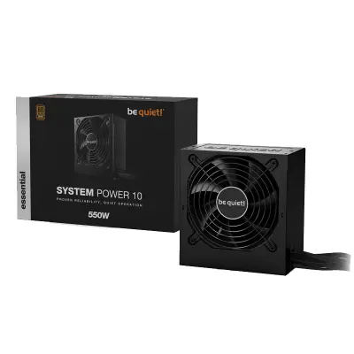 BE QUIET! ATX 550W 12V SYSTEM POWER 80+ napajalnik