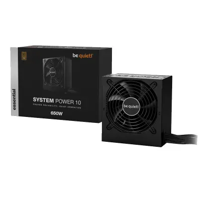 BE QUIET! ATX 650W 12V SYSTEM POWER 80+ napajalnik