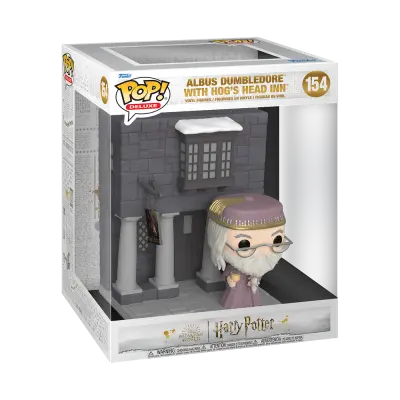 FUNKO POP DELUXE: HP HOGSMEADE- HOG'S HEAD W/DUMBLEDORE figura