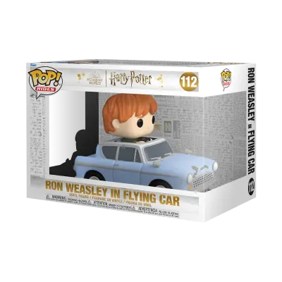 FUNKO POP Harry Potter and the Chamber of Secrets 20th Anniversary Ron Weasley in Flying Car Pop! Vinyl Ride figura
