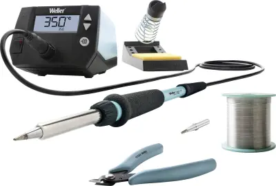 Weller WE1010 Education Kit komplet spajkalne postaje digitalni 70 W 50 - 350 °C vklj. spajkalna konica