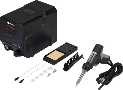 TOOLCRAFT ZD-8925 odspajkovalna postaja digitalni 90 W 160 - 480 °C vklj. odspajkalna črpalka