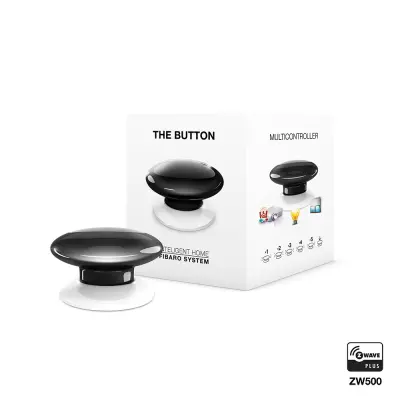 FIBARO The Button, tipka Črna FGPB-101-2