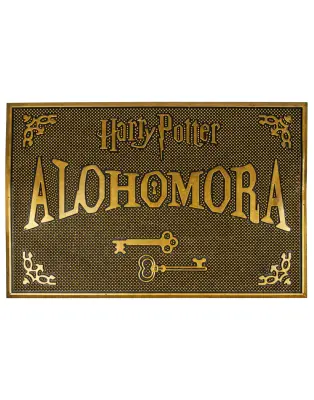 Pyramid International Harry Potter predpražnik, (Alohomora Design) 40 cm x 60 cm gumijast predpražnik - uradno blago Harryja Potterja