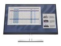 Monitor HP 68,5cm (27,0'') E27 G4 1920x1080 IPS 5ms VGA HDMI DisplayPort Pivot 1/4xUSB3.0 pivot sRGB 99% NTSC72%