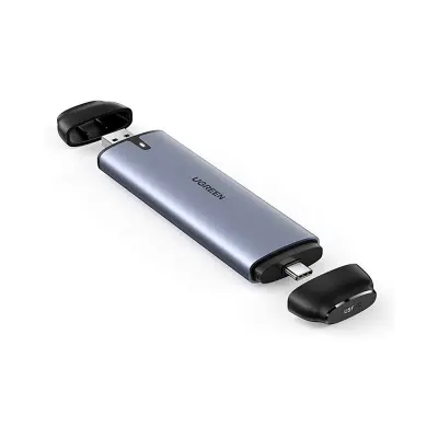 UGREEN USB-C in USB-A ohišje za M.2 NVMe SSD M-Key