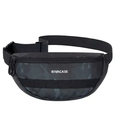 RIVACASE 7614 Sherwood vojaška vodoodbojna torba za okoli pasu - navy como