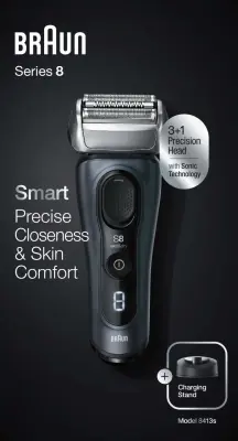 BRAUN Brivnik S8 8413s Wet/Dry siv