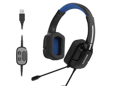 Naglavne računalniške slušalke Philips (Dirac 3D) TAGH401BL