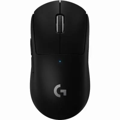 Logitech Pro X Superlight brezžična miška črna