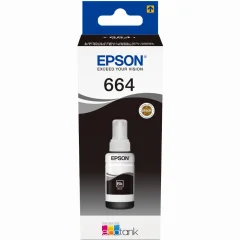 Originalna črna steklenička Epson T664 - C13T664140 [Ml-70][Pag-4500]
