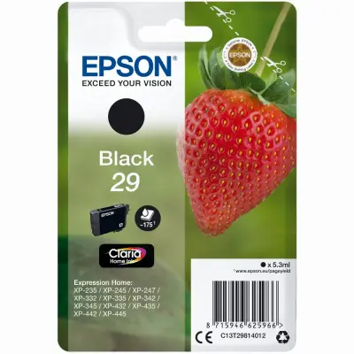 Epson 29 črna kartuša