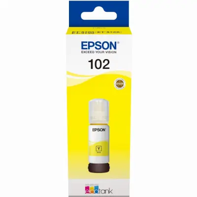 Originalna rumena steklenička Epson 102 - C13T03R440 [Ml-70]