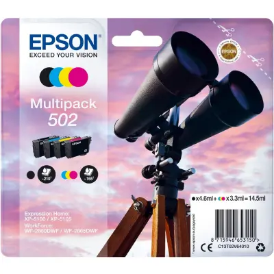 Epson Multipack 4-Colours 502 Ink Cartridge