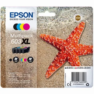 Originalna kartuša Epson 603Xl Bk+C+M+Y - C13T03A640 [Pag-2200]
