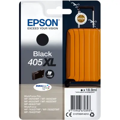 Originalna črna kartuša Epson 405Xl - C13T05H140 [Ml-18.9][Pag-1100]