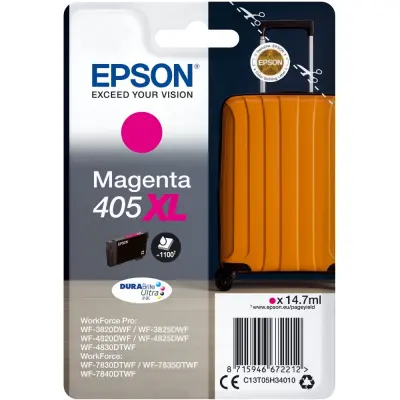 Originalna kartuša Epson 405Xl Magenta - C13T05H340 [Ml-14.7][Pag-1100]