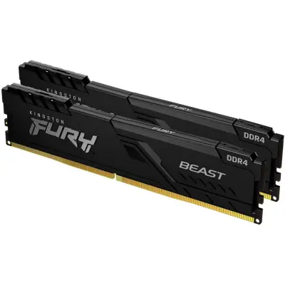 KINGSTON Fury ™ Beast DDR4 komplet 16 GB (2 x 8 GB) - 3200 MHz - C16 pomnilnik za računalnik