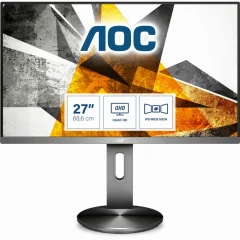 Monitor AOC 68,5 cm (27,0&quot;) Q2790PQE 2560x1440 IPS 4ms VGA 2xHDMI DisplayPort 1/2xUSB3.0 pivot 3H