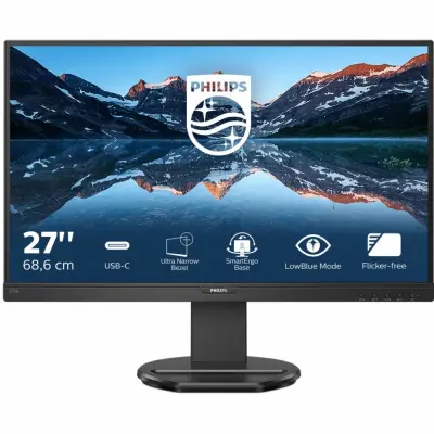 Monitor Philips 68,6 cm (27,0") 273B9 1920x1080 75Hz IPS 5ms VGA DVI HDMI DisplayPort 4xUSB3.2 Pivot Zvočniki  3H sRGB98%