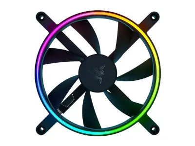 140 mm ventilator Razer Kunai Chroma Argb Pwm črn