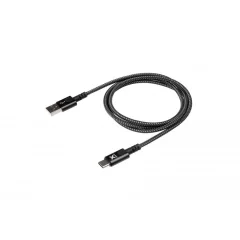 Kabel USB-C za polnjenje in sinhronizacijo iz pletenega najlona 1 m, Xtorm - crn