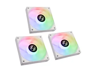 LIAN LI ST120 RGB PWM paket 3 ventilatorjev + bel krmilnik