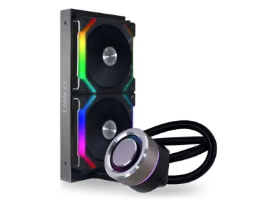 Vodni hladilnik Cpu Aio Lian Li Galahad Sl V2 Argb črn - 240 mm