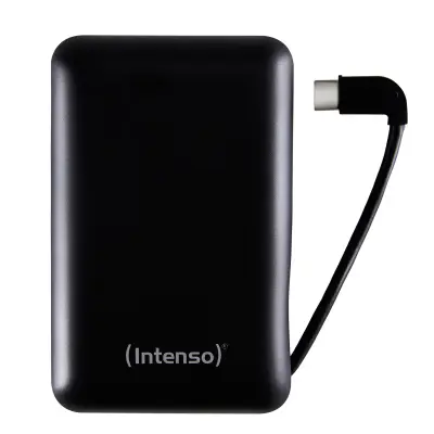 Intenso XC10000 powerbank (rezervni akumulatorji) 10000 mAh  LiPo USB-A\, USB-C® črna prikaz stanja