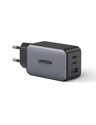 UGREEN USB-A in 2x USB-C 65W GaN hitri polnilec