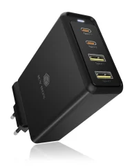 ICY BOX 4-port USB-C/USB-A GAN Charger, 100W, IB-PS104-PD Quick Charge 3.0 polnilec za prenosnik