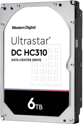 HGST/WD 6TB SATA 3 6GB/s 256MB 7200 ULTRASTAR DC HC320 7K8 512e