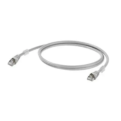 Weidmüller 1165940050 RJ45 omrežni kabel\, Patch kabel CAT 6a S/FTP 5.00 m siva UL-certificirano 1 kos