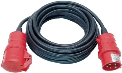 Brennenstuhl 1167710 tok podaljšek  16 A črna 10.00 m H07RN-F 5G 1\,5 mm²